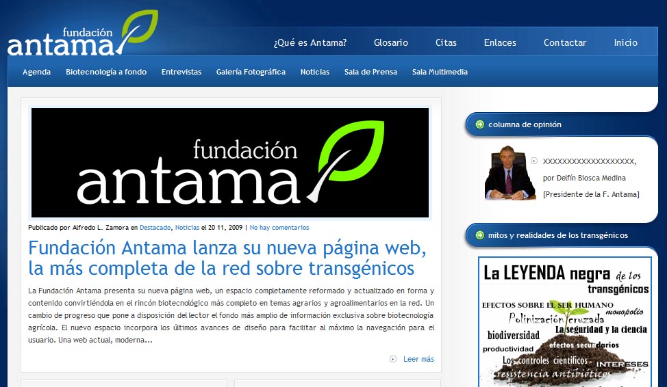pagina web